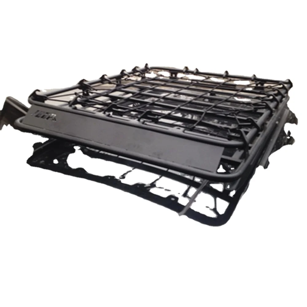 

4x4 Roof Top Luggage Rack with Cargo Rubber Net