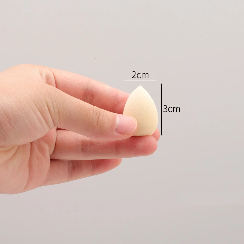 100Pcs Mini Makeup Sponge Powder Puff Beauty Egg for Makeup Concealer Liquid Foundation Face Cosmetic Puff Make Sponge Wholesale