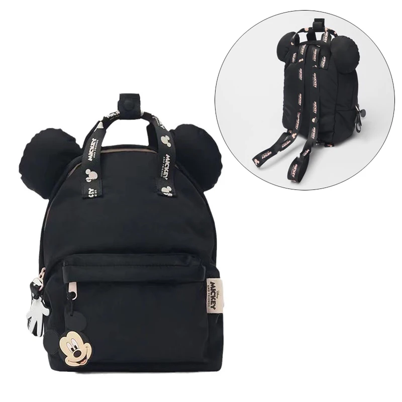 New Fashion Disney Mickey Mouse Backpack Lightweight Schoolbag For Kids Cut Backpack For Kindergarten Unisex image 3