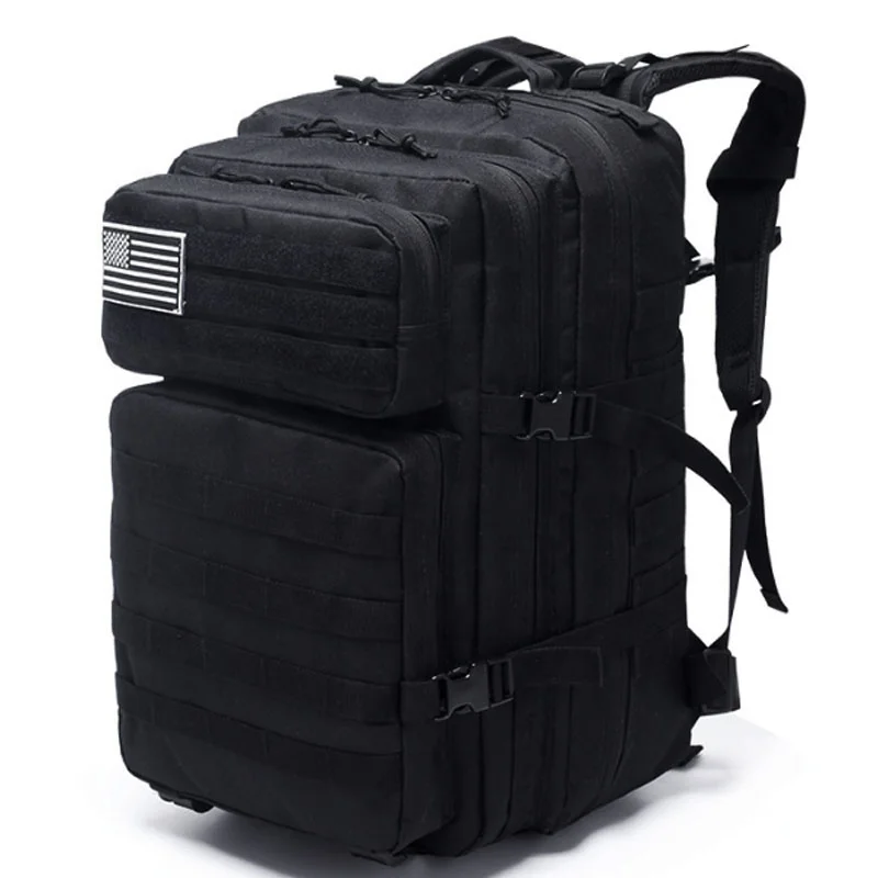 

45L Tactical Backpacks Molle Assault Pack Bug Out Bag Hiking Trekking Rucksack