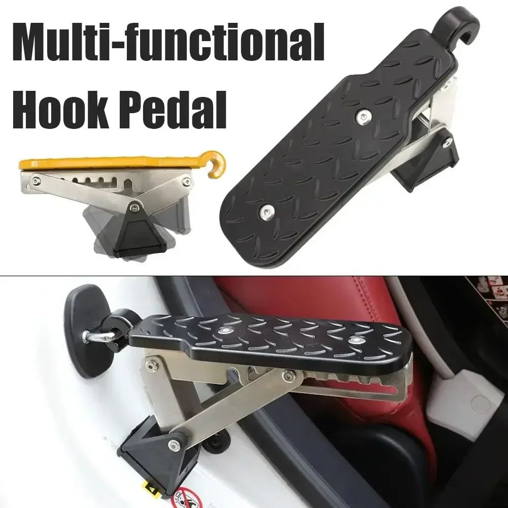 The Maximum Function Car Pedal with Off-road Vehicle Luggage Rack and Door Auxiliary Climbing Ladder, Universal in Car