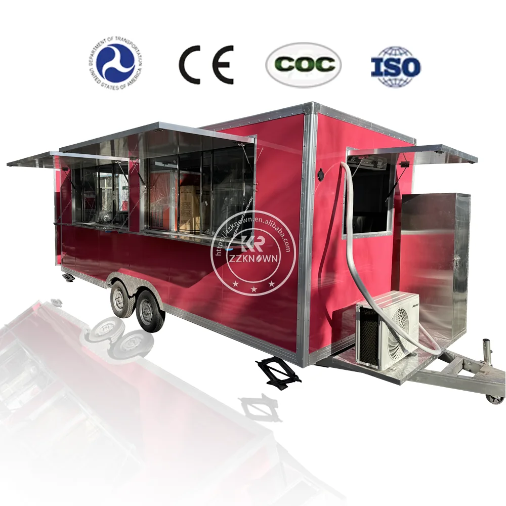 Concession Coffee Ice Cream Tr - đánh giá và giá Mobile Coffee Van Equipment