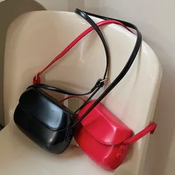 2025 Flap Crossbody Bags Women Mini PU Leather Shoulder Purses and Handbags for Girls Ladies Phone Simple Solid Designer Bag