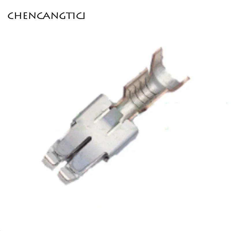 5 Pcs 927839-1 6.3 MM Female Auto Brass Cable Crimp Fuse Box Terminal Car Wire Connector Splice Pin for VW BMW Audi Honda