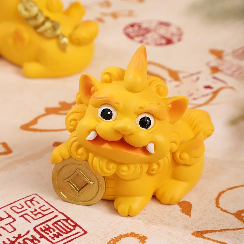 

Pixiu Resin Ornaments Creative Home Decorations Small Commemorative Gifts