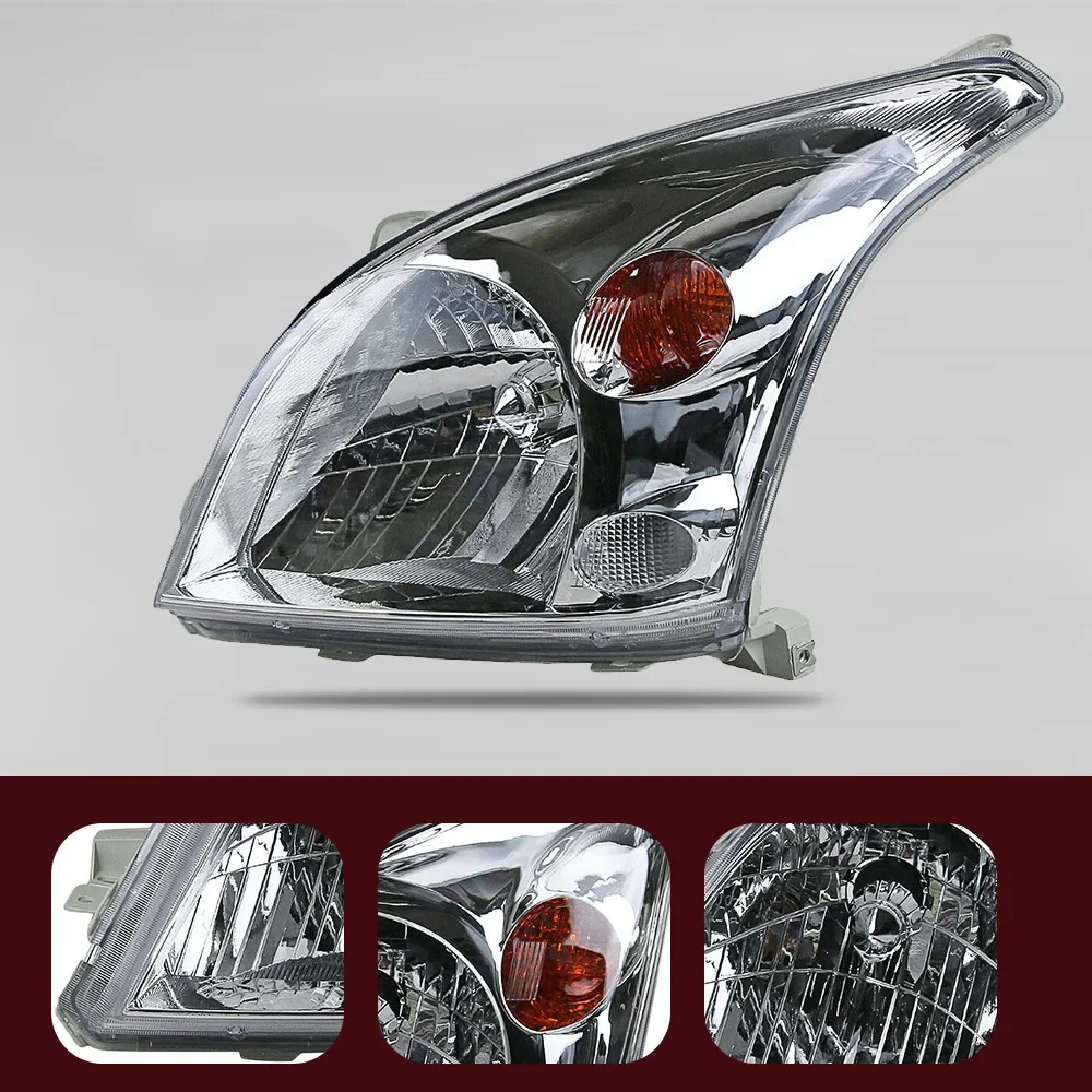 For Land Cruiser Prado 120 2700 4000 2003 2004 2005 2006 2007 2008 2009 Front Bumper Head Light Headlight Head Lamp Headlamp