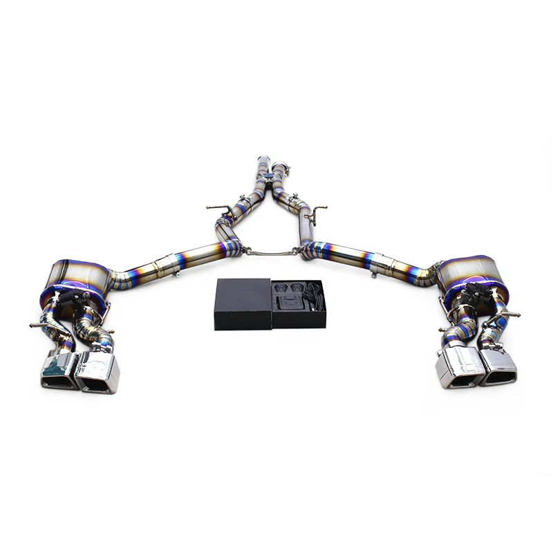 

Custom Valvetronic Exhaust System For Mercedes-Benz CLS63 AMG W218 5.5T 2013-2017 Titanium Exhaust Pipes Muffler With Control