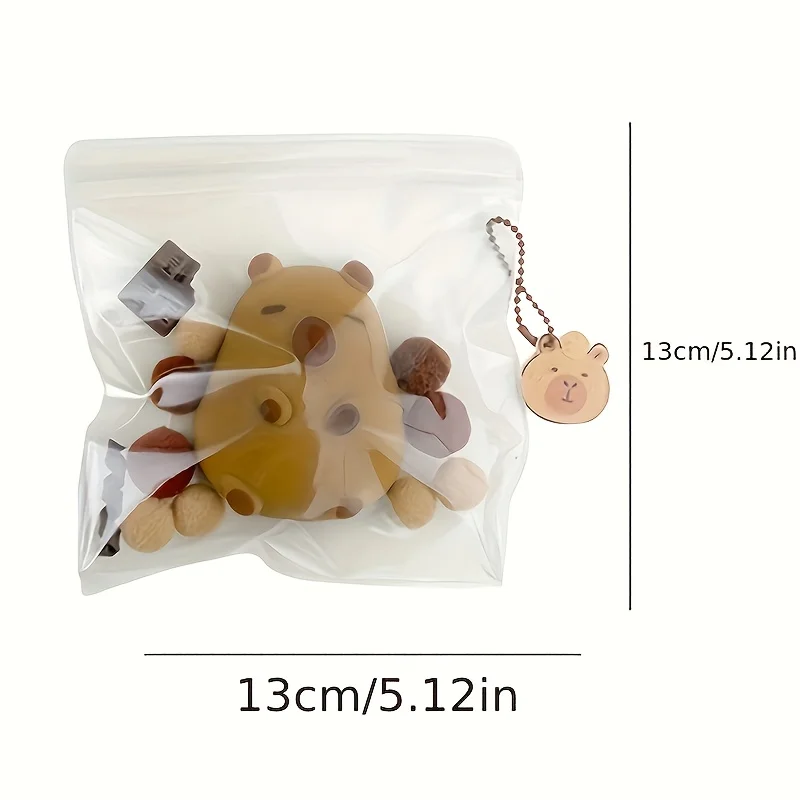 TPR Capybara, lindo capibara apretar gel suave apretar rebote lento, juguete relleno de regalo de Navidad