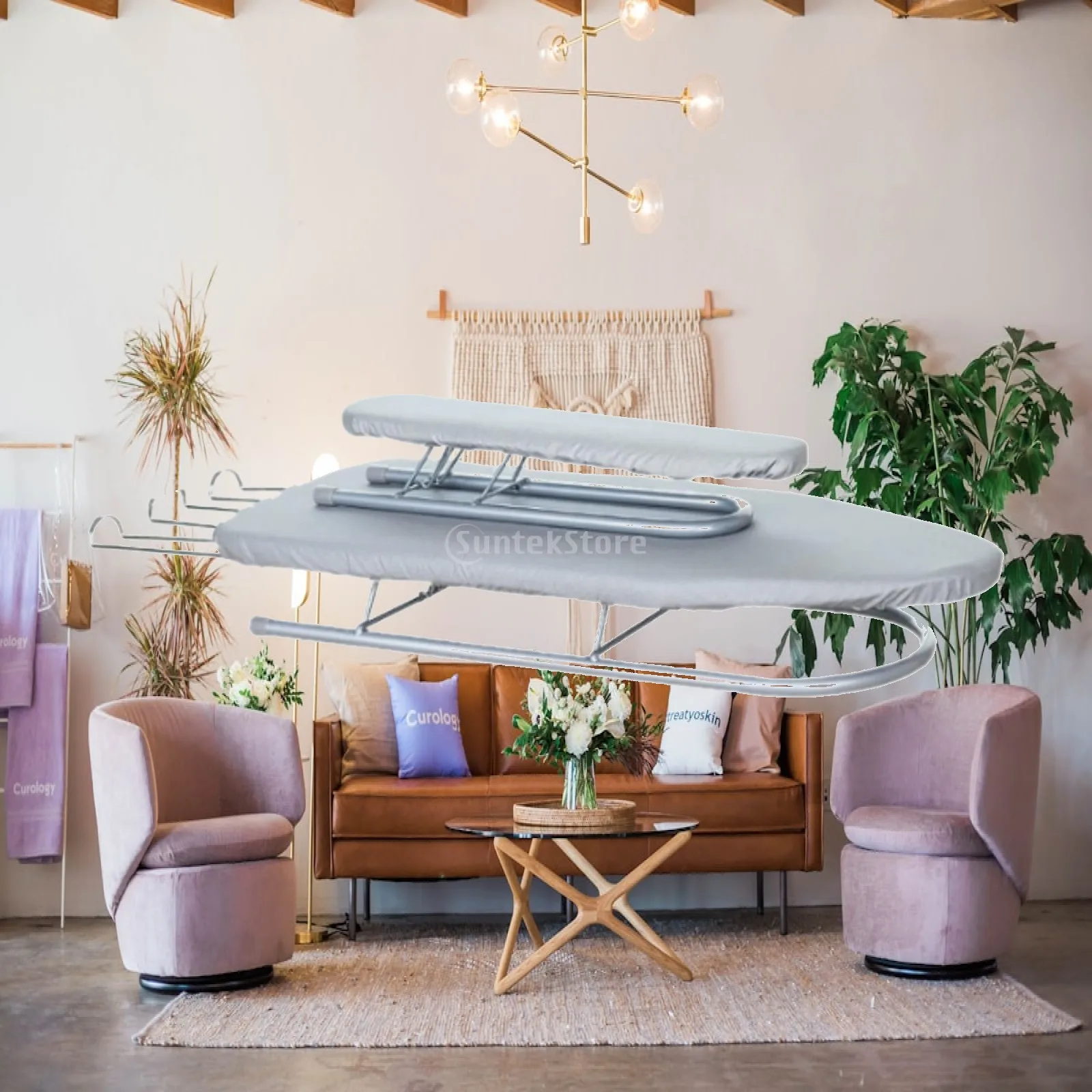 Tabletop Ironing Board Heat Resistant Foldable for Sewing Dorm Travel
