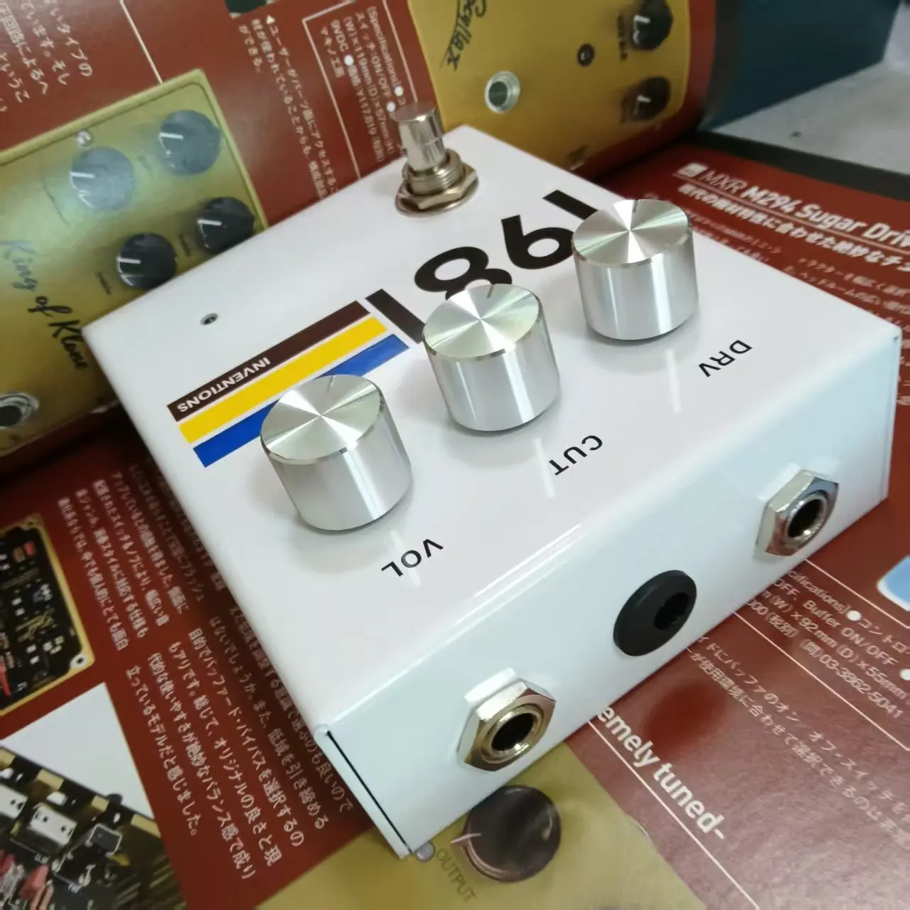 1981 Overdrive Effects Guitar Pedal  Mr XIAO Hand Made