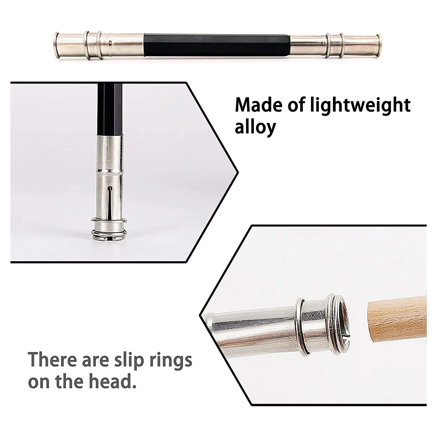 12Pcs Adjustable Dual Head Pencil Extender Holder Pencil Lengthener Length Extender Holder for School Office Supplies