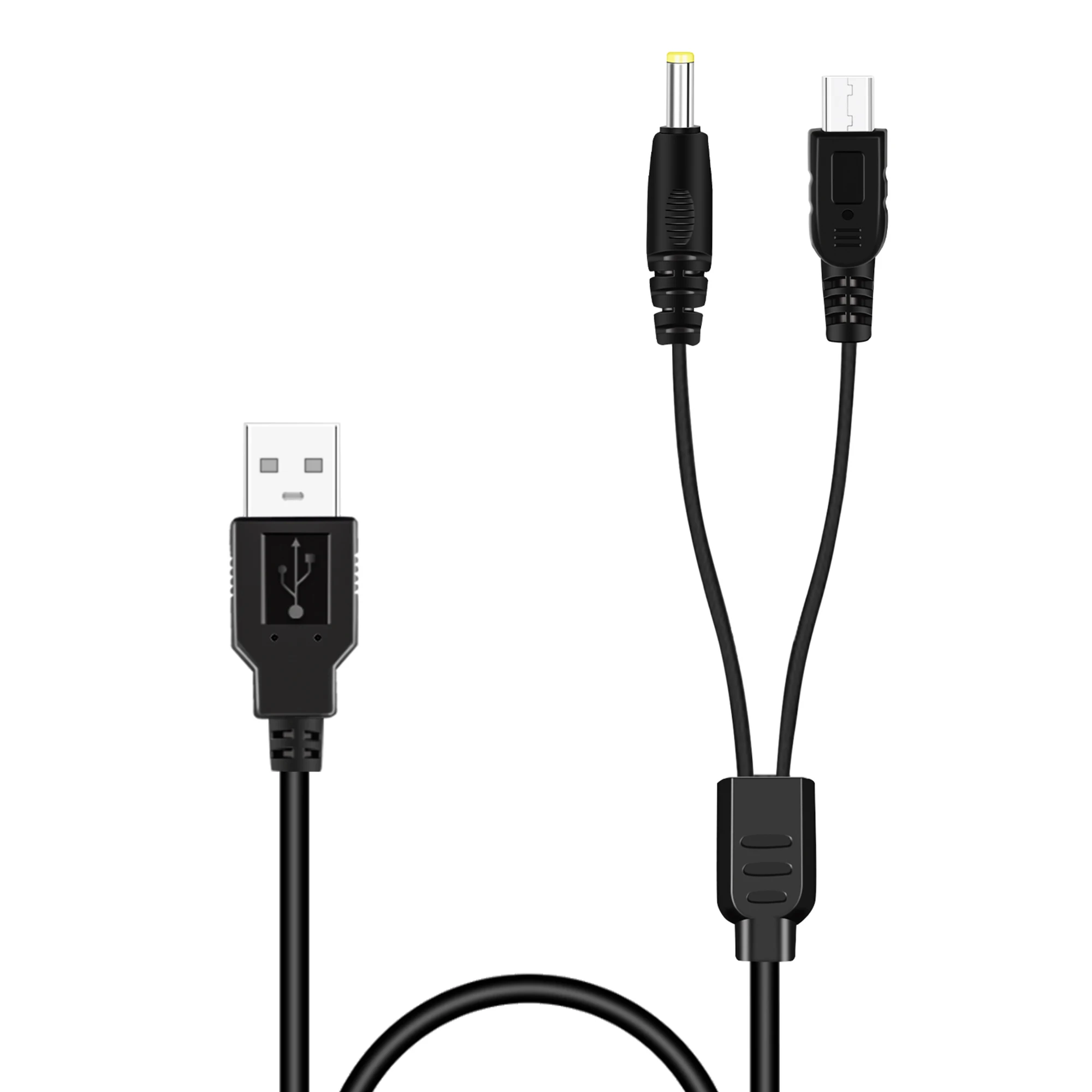 PSP كابل الشاحن ، المحمولة USB PSP سلك الطاقة والبيانات كابل لسوني PSP 1000 2000 3000 ، كابل شحن 2 في 1