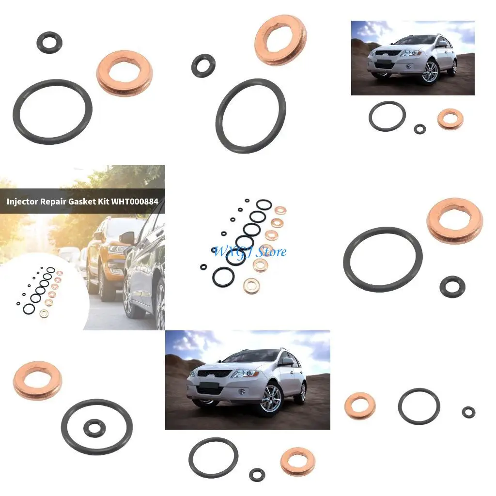 

37JE Injector Sealing Gasket Set Replace WHT000884 Ensures Stable Performances