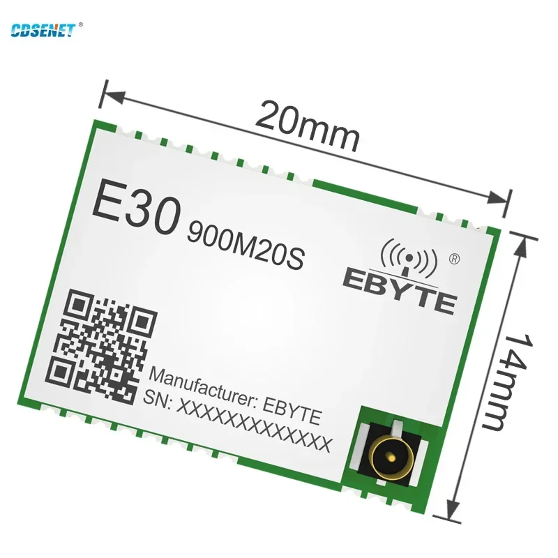 2pcs SI4633 868MHz 915MHz RF Wireless Module SPI Long Distance 2.5Km 20dBm PCB for Smart Home WEAR VR RFID CDSENET E30-900M20S