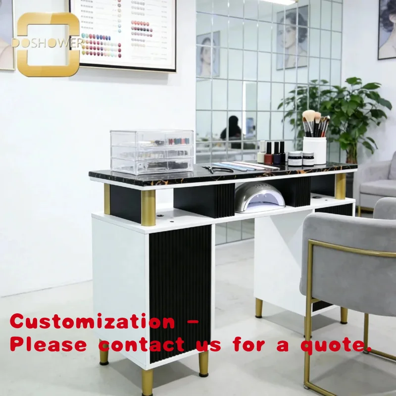 

Customize.High Quality Wood Workshop Manicure Tables of Customizable Colors Styles Nail Care and Nail Salon