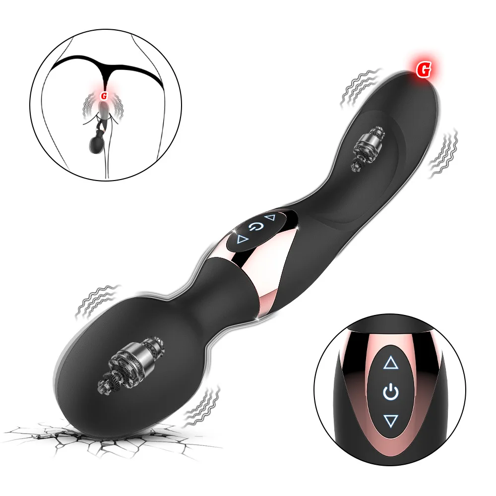 الهزاز القوي للنساء عصا سحرية تدليك الجسم AV ألعاب جنسية هزازة ضد الماء للمرأة البظر محفز الإناث منتجات الجنس الكبار #1