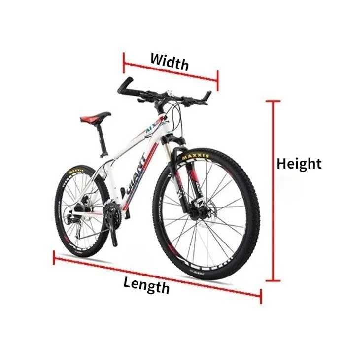 190T Polyester Fahrradabdeckung, Outdoor Regen-, Schnee- und Staubschutz Anti-UV-Schutzhülle – Detail 6