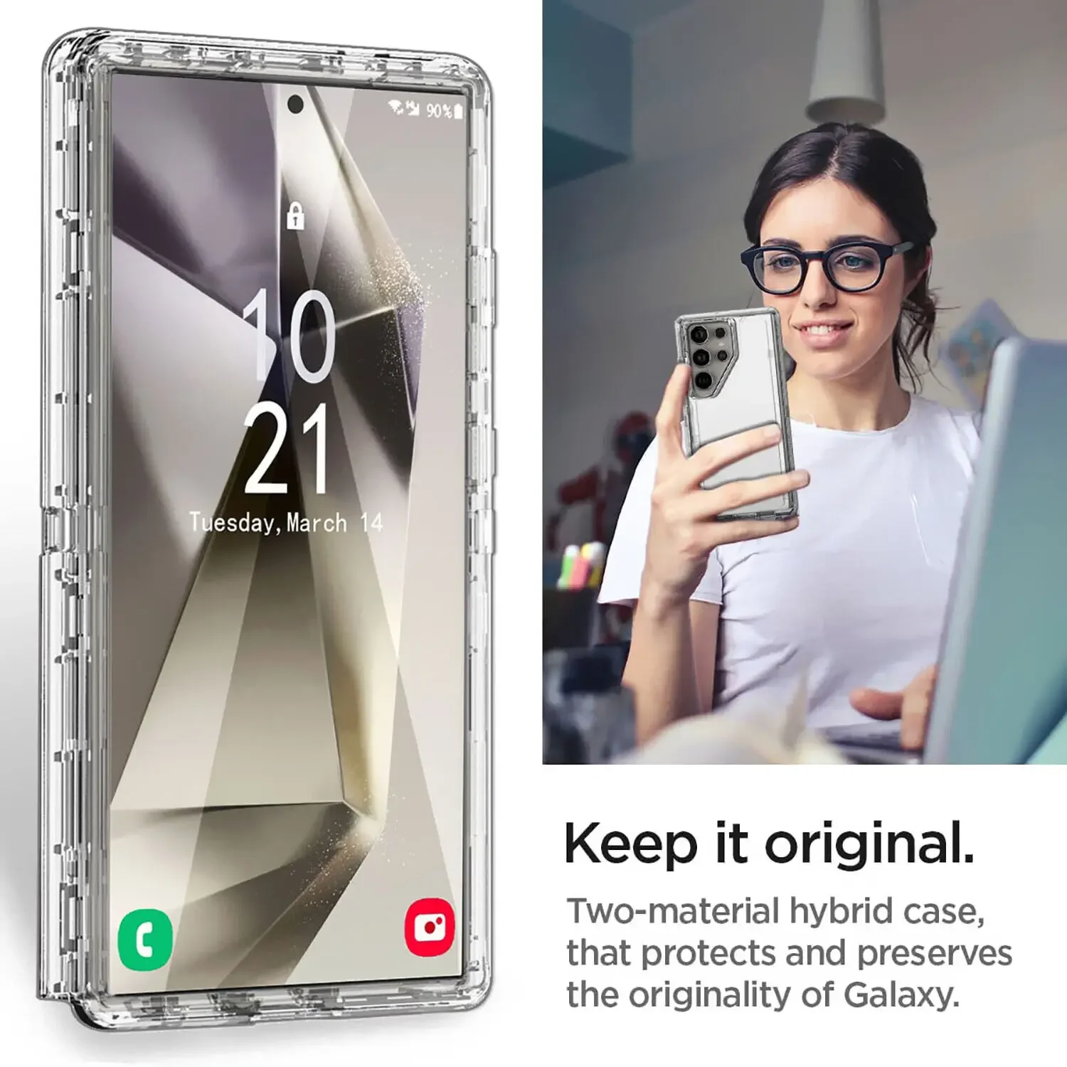 حافظة لهاتف سامسونج جالاكسي S25 Ultra S23 S20 S22 S21 S24 نوت 20 غطاء حماية #5