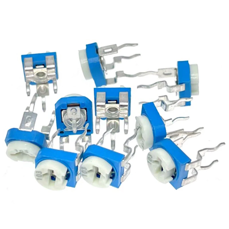 20PCS RM065 Trimpot Trimmer Potentiometer Variable Resistor RM-065 100 200 220 500 1K 2K 5K 10K 20K 50K 100K 200K 500K 1M 2M Ohm