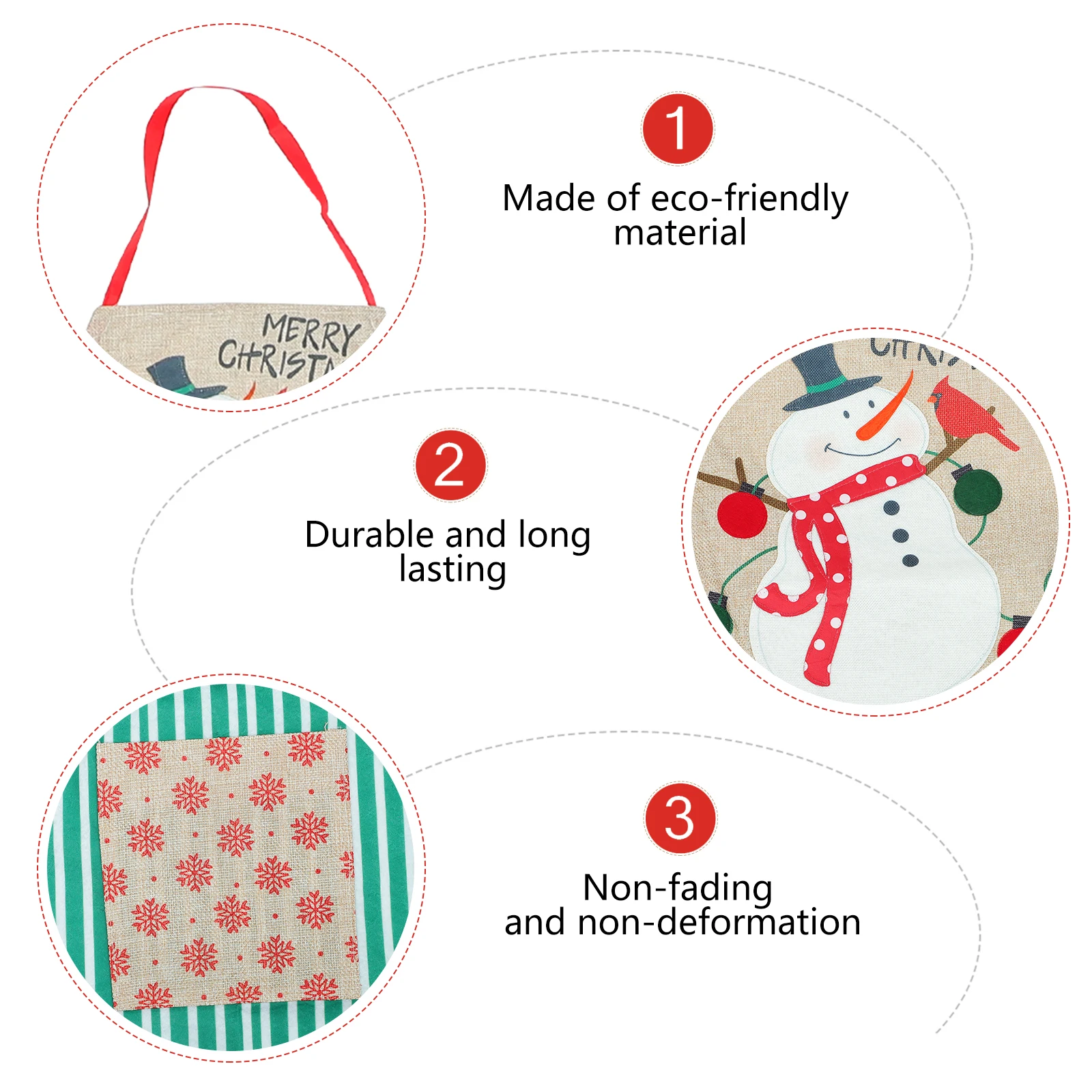 

Snowman Apron Christmas Theme Kitchen Cooking Barber Apron For Baking Haircut Workwear Xmas Housewares Accessory
