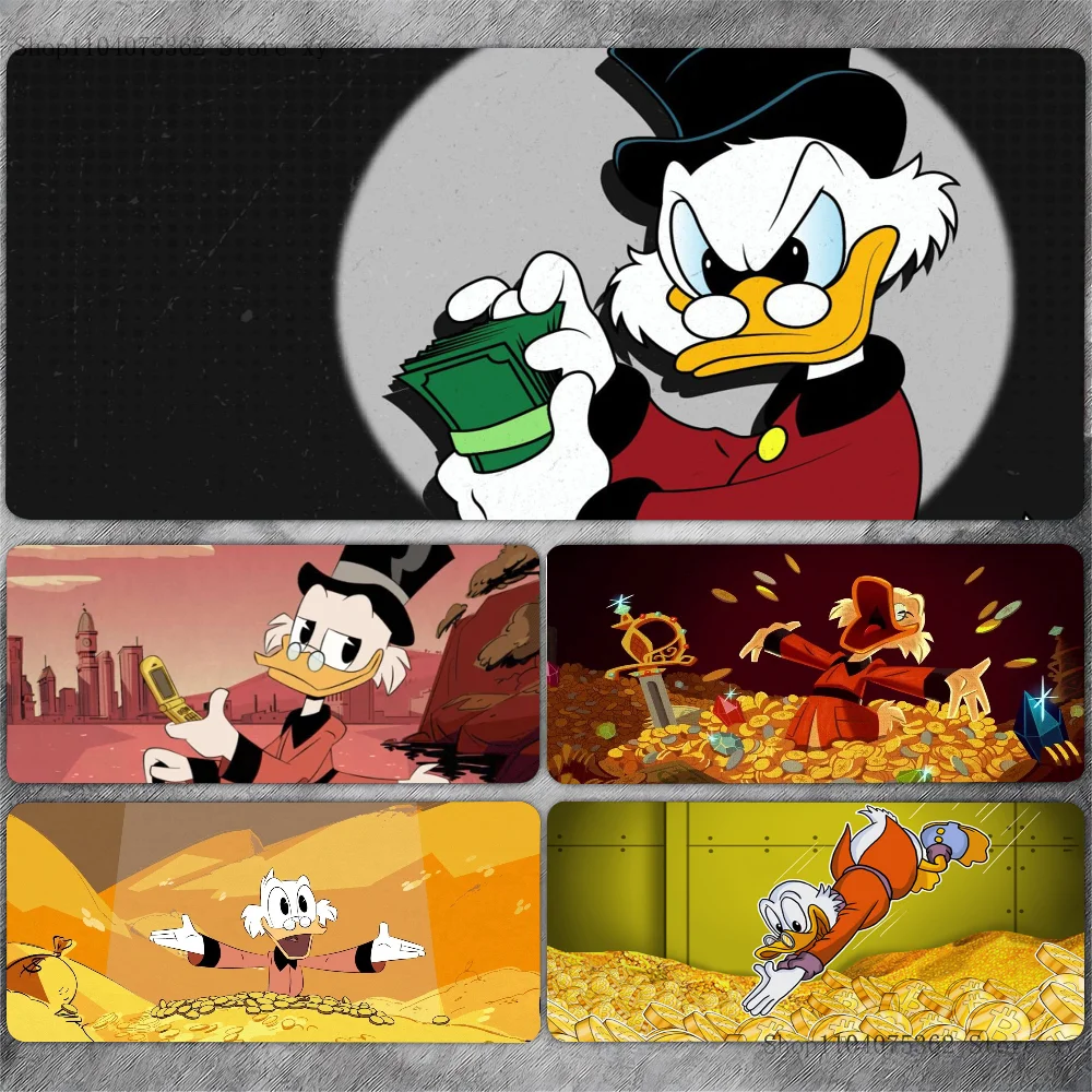 Non-slip Mouse Pad S-Scrooge M-McDuck Suitable For Office Computers Laptops E-sports Game Desk Mats XXL Keyboard