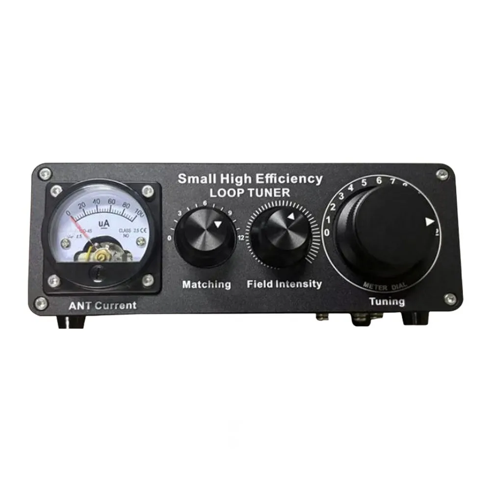 For MFG-935F Shortwave Radios Antennas Tuner 3-28MHz 25W-45W Impedance Matcher With Current Meter For Amateur HF Communication