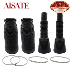 4pcs Front & Rear for Mercedes W220 S-class Air Shock Absorber Dust Cover Rubber Dust Boot Cover Ring 2203202438 2203205113