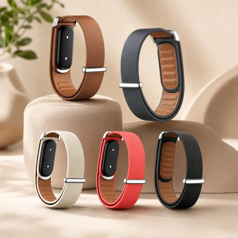 Lederarmband für Google Fitbit Air, leichtes Schlaufenarmband, Ersatz-Smartwatch-Gürtel – Detail 1