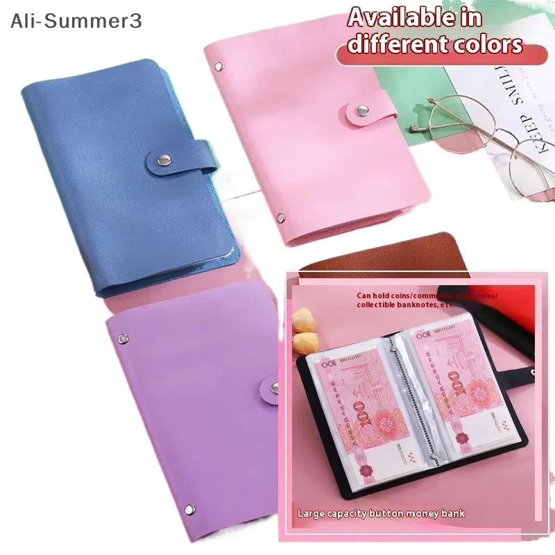 お金節約 100枚封筒 お金節約チャレンジ 油絵 防水 ミニバインダー 貯金チャレンジ 再利用可能