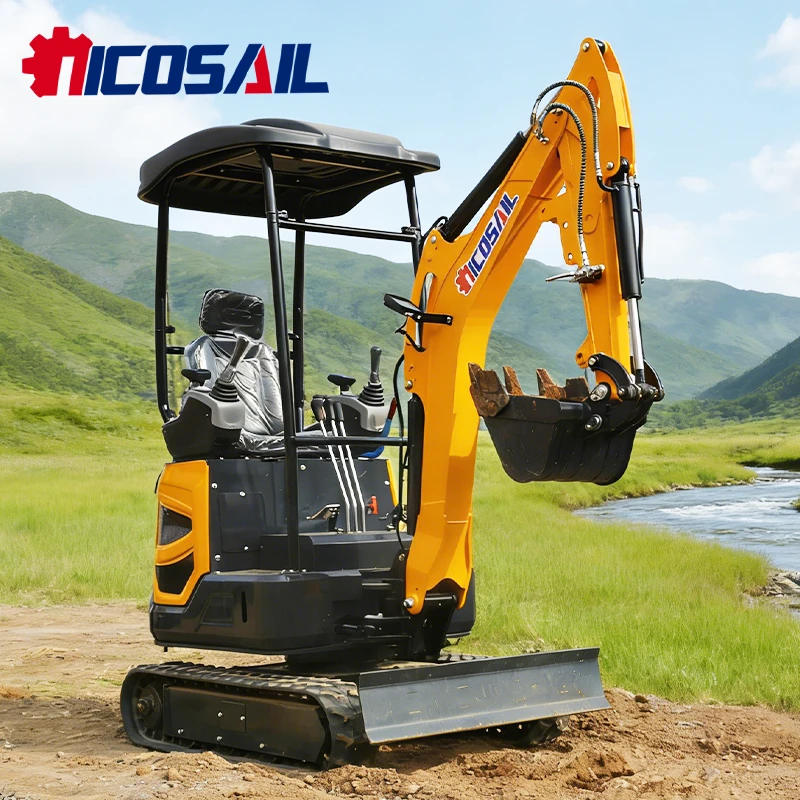 

1.8Ton Mini Excavators CE Approved Stable Performance Excavator For Landscaping Residential Use