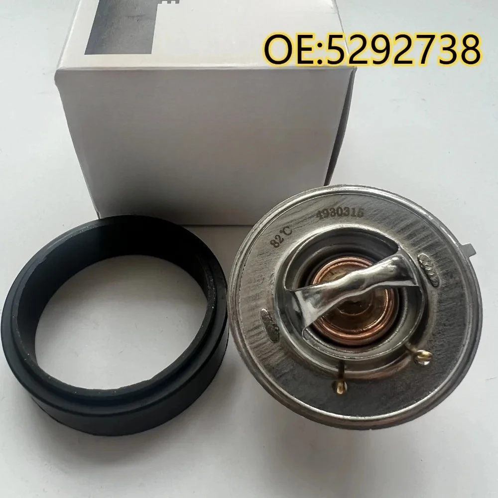 

High quality New For 5292738 For Thermostat Kit Thermostat 3972071 & Therm Cover Gasket