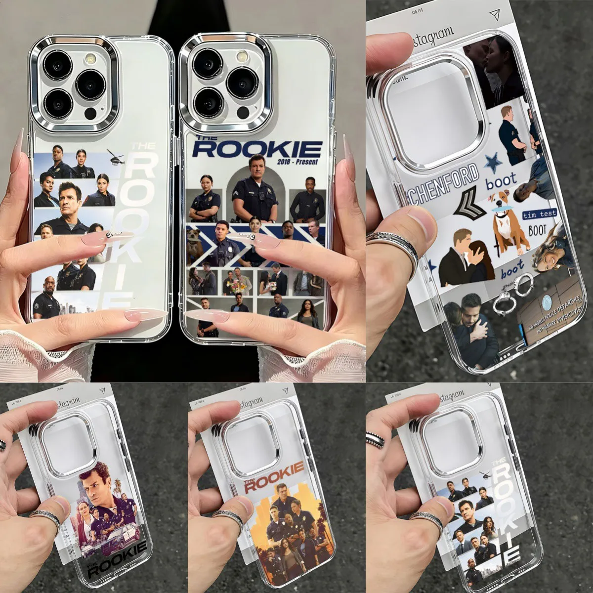 HOT TV The R-Rookies Phone Case for Samsung Galaxy S26 S25 S24 S23 Note20 FE Ultra Edge Plus 5G Transparent Soft Cover