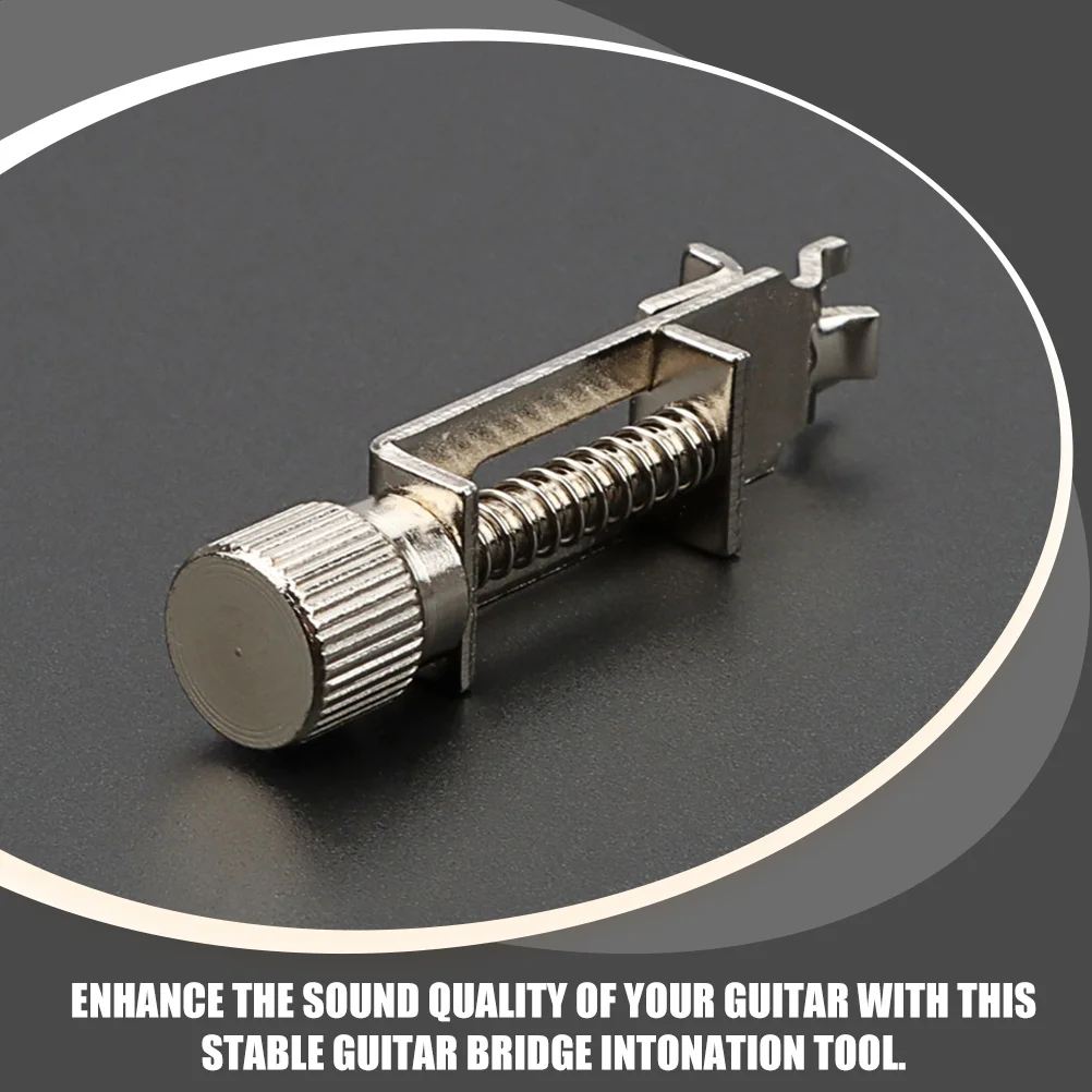

Saddle Repair Tools Electric Guitar Bridge Accessories for Intonation Adjuster