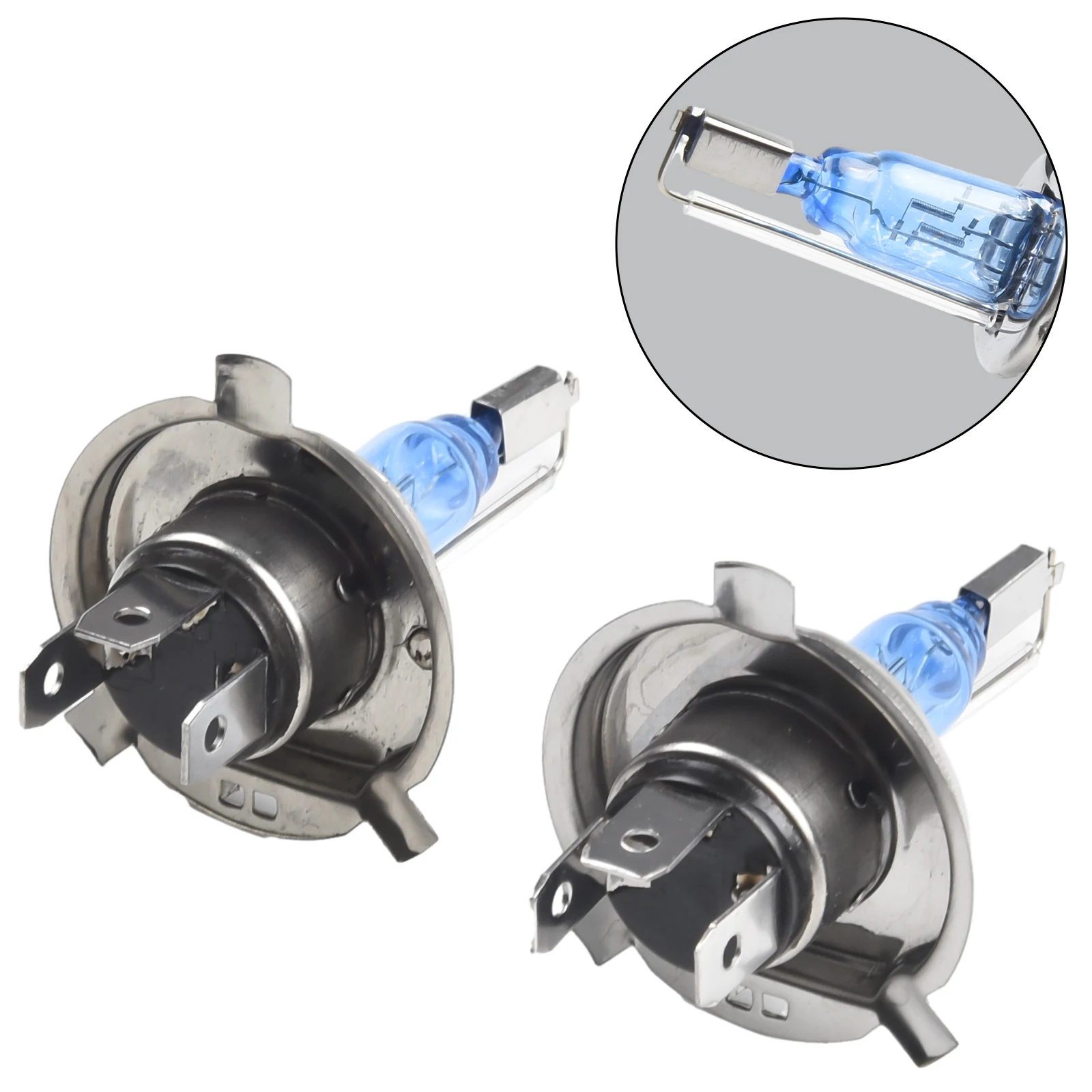 

Imported Raw Materials, Super Bright H4 Headlight Bulb, 35W 12V Dual LowBeam Bulbs, Long Life, Rainy Day Friendly 2PCS