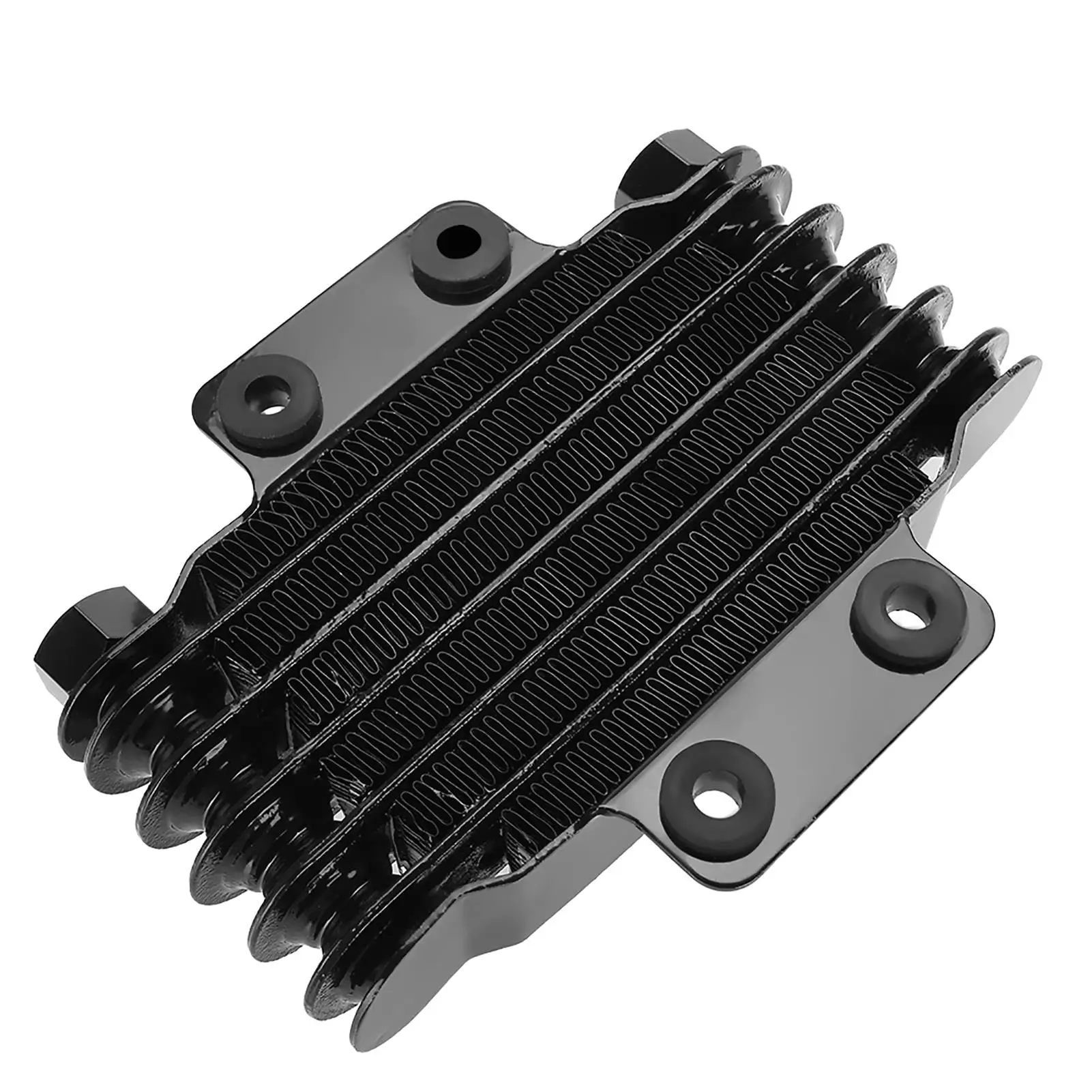 

Aluminum 85ml Engine Oil Cooler Cooling Radiator for 10 cc -25 cc Motorcycle Dirt Bike