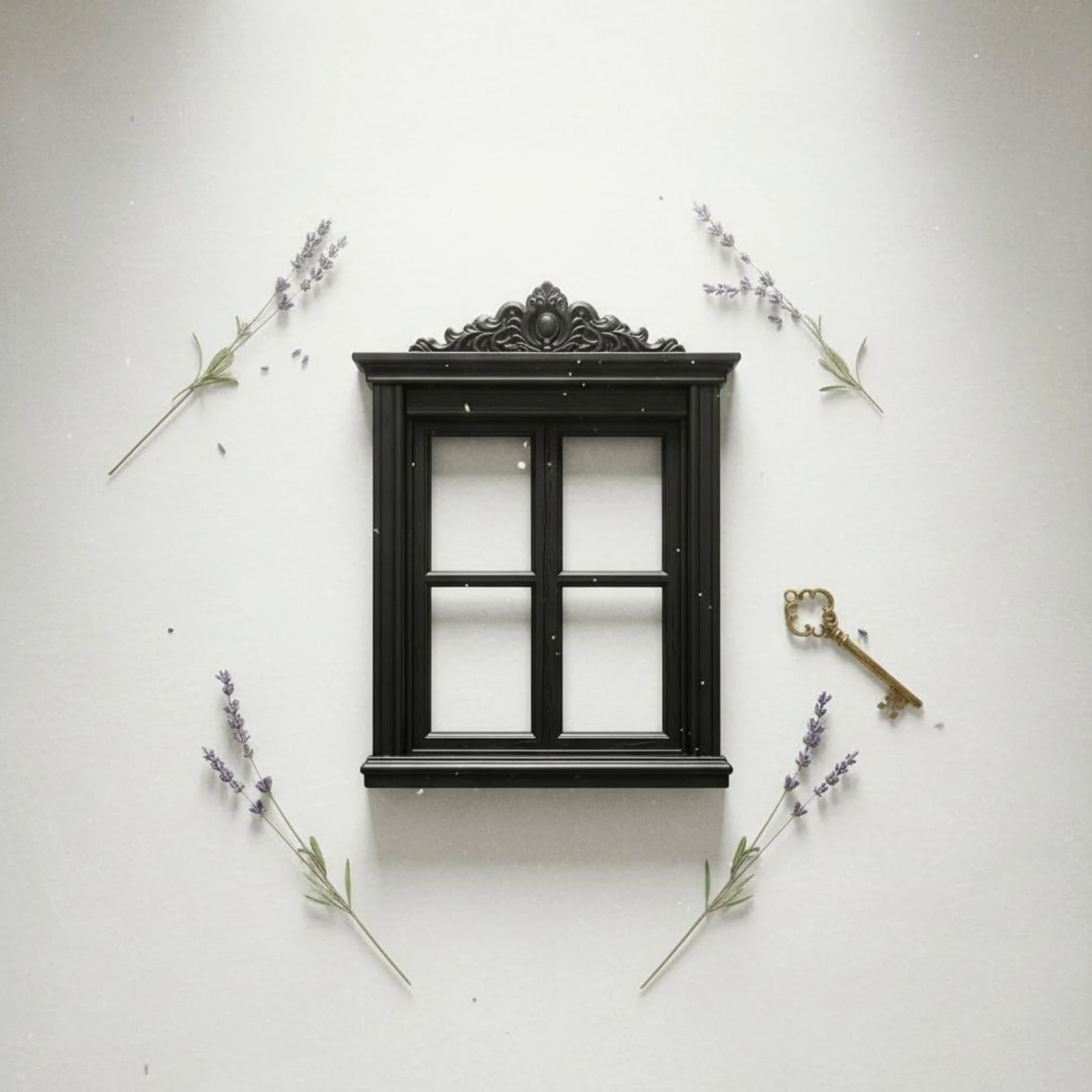Historical Gothic Dollhouse Window PLA Dollhouse Window Frame