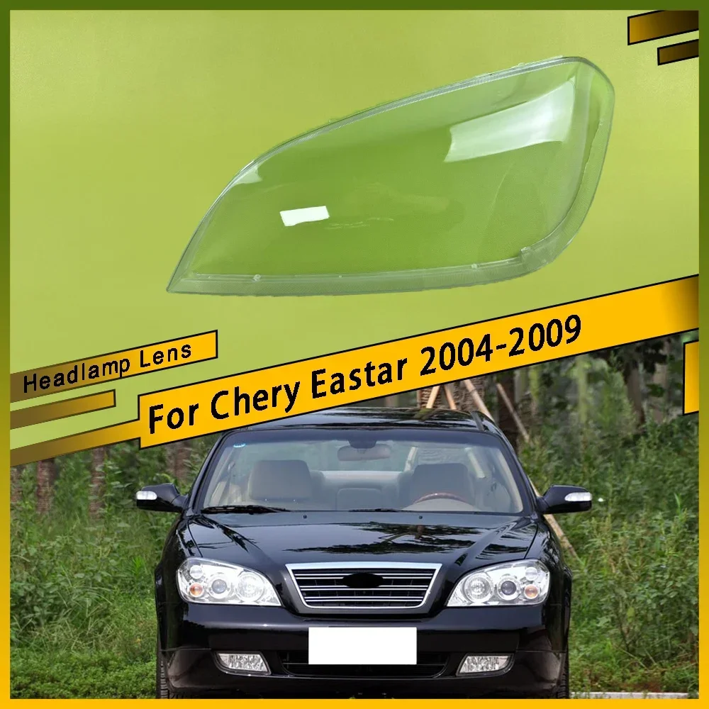 

Auto Head Light Caps Front Headlight Glass Headlamp Transparent Lampshade Lamp Shell Lens Cover For Chery Eastar 2004 - 2009