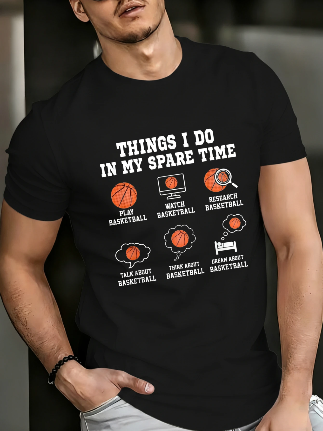 1PC JOOCAR Beau Papa Tu Ne peux pas me donner la vie mais tu as rendu ma vie meilleure Merci de soutenir ma mère T-shirt décontracté en coton pour toutes les saisons, col rond, extensible, respirant, manches courtes, haut streetwear à imprimé lettres tendance, idéal pour les vacances