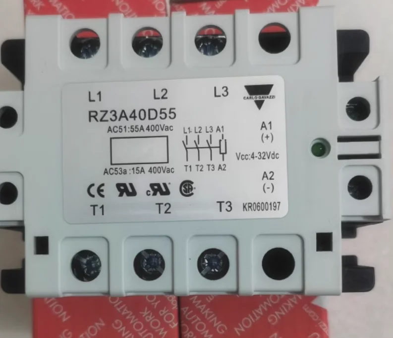 New original CARLO three-phase solid state relay RZ3A40D40 RZ3A40D25 RZ3A60A55 RZ3A40D75 RZ3A40D25