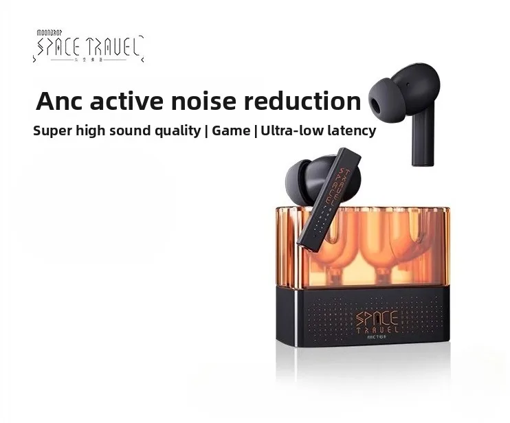 

Shuiyueyu Space Odyssey True Wireless Active Noise Canceling Headphones Gaming Bluetooth