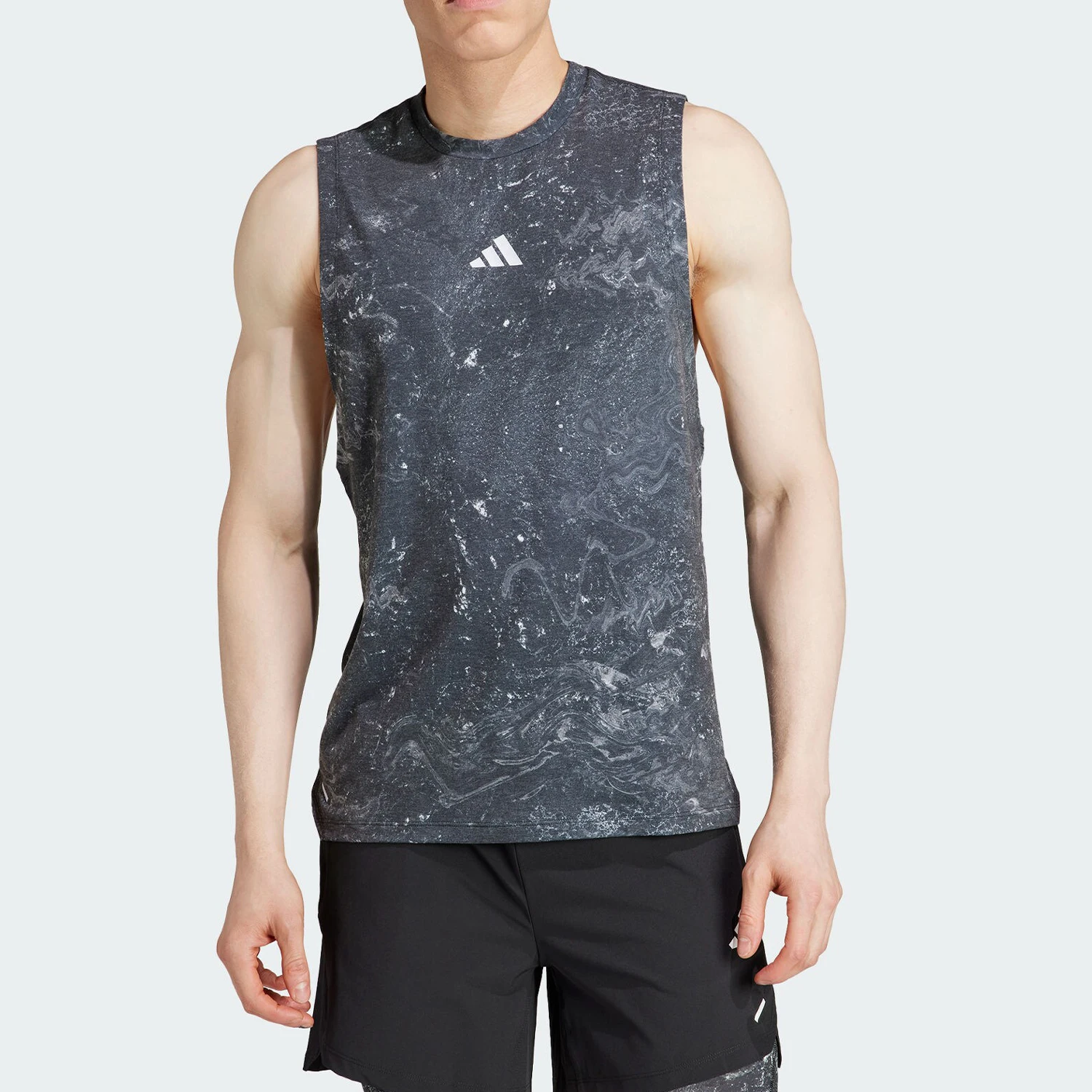 

Adidas genuine WO Pow Tank Men's Sport Fitness Tank Top IK9684