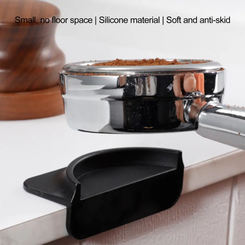 Powder Tamper Pad  Practical Non-Slip Reusable  Slip-Resistant Espresso Coffee Tamper Corner Mat for Home