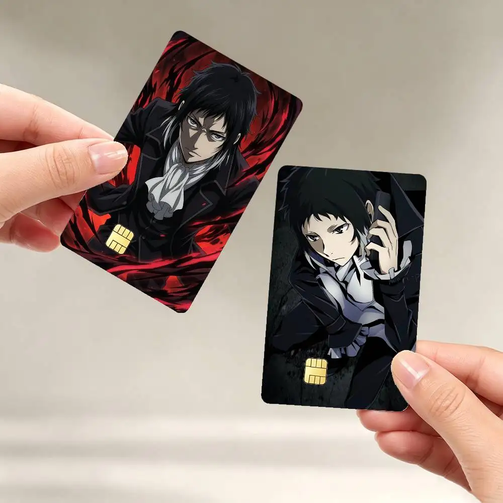 B-BSD A-Akutagawa Sticker Film Tape Skin for Credit Card Debit Card Waterproof Stickers