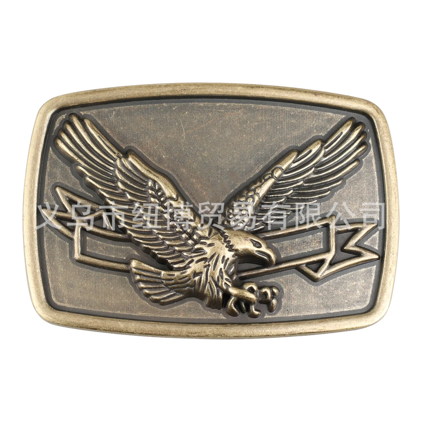 

White Haired Eagle Alloy Belt Buckle YonbaoDY K445 Freedom Is The Greatest and Most Precious Thing