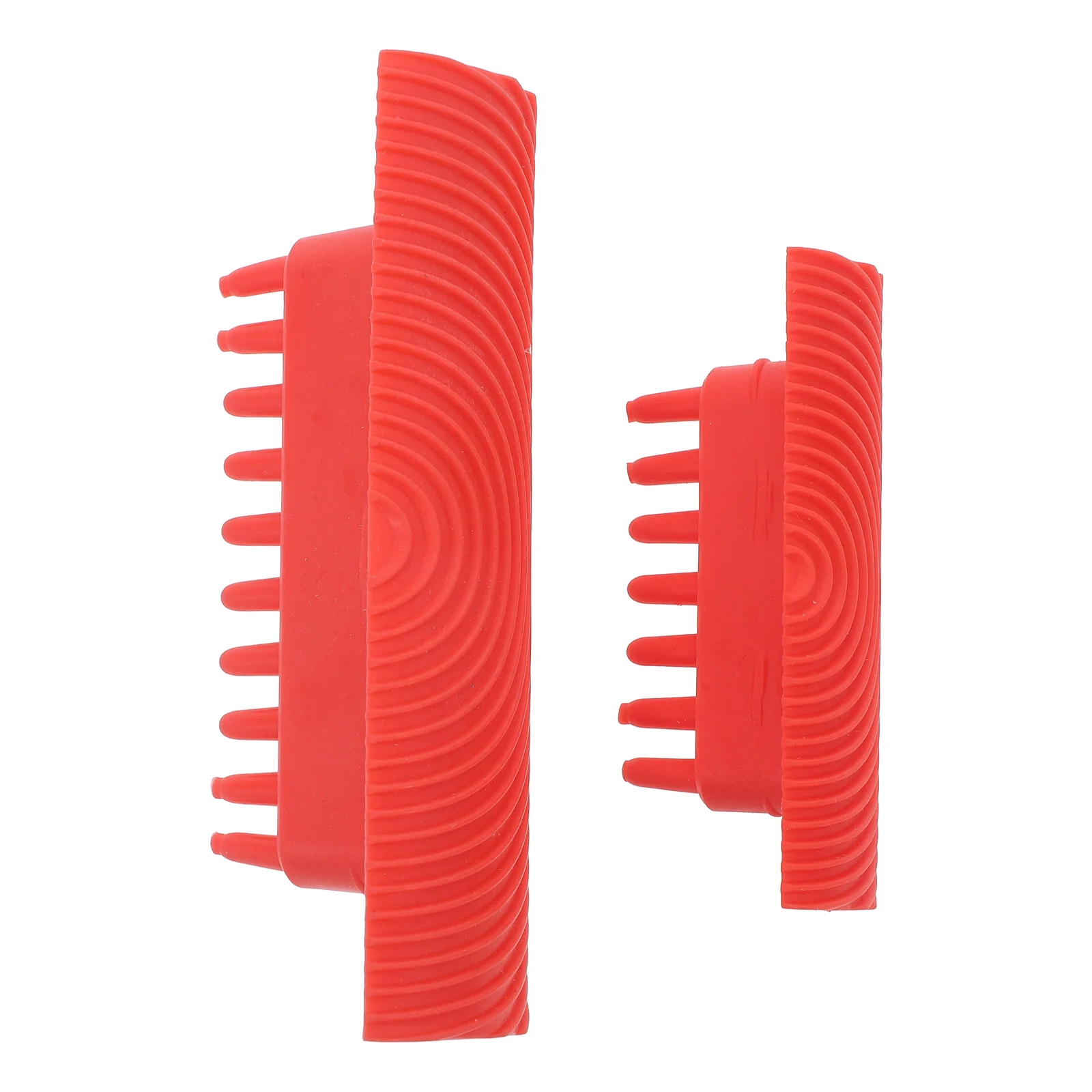 

2 Pcs Wood Grain Tools Plastic Graining Paint Painting Replacement Drawing Texture Imitation for