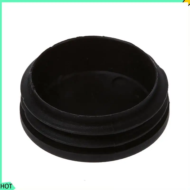 

AWAH 120 X Black Plastic 50Mm Dia Round Tubing Tube Insert Caps Covers