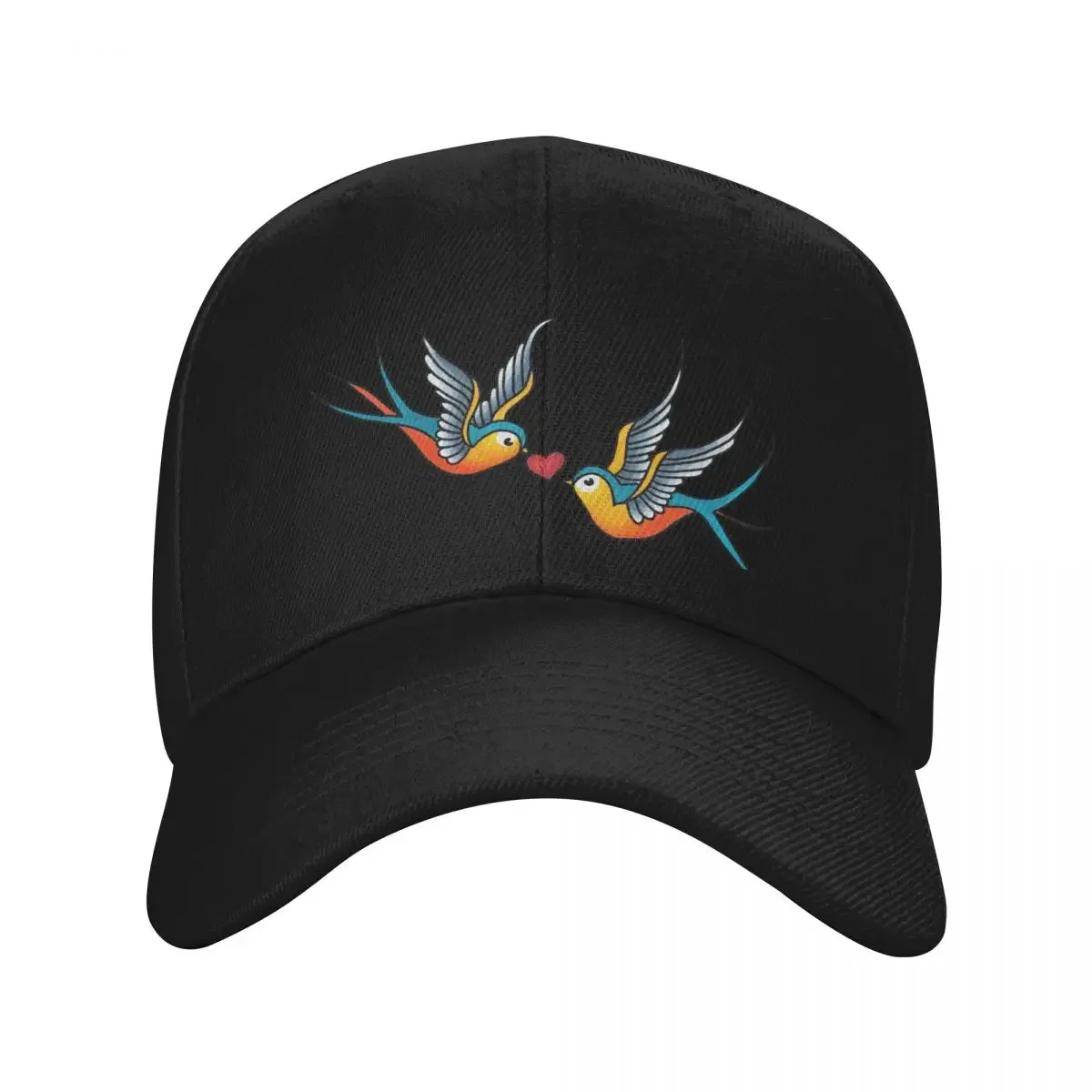 American Traditional Swallows Baseball Cap derby hat Unique hats Hat men Golf Men Women's