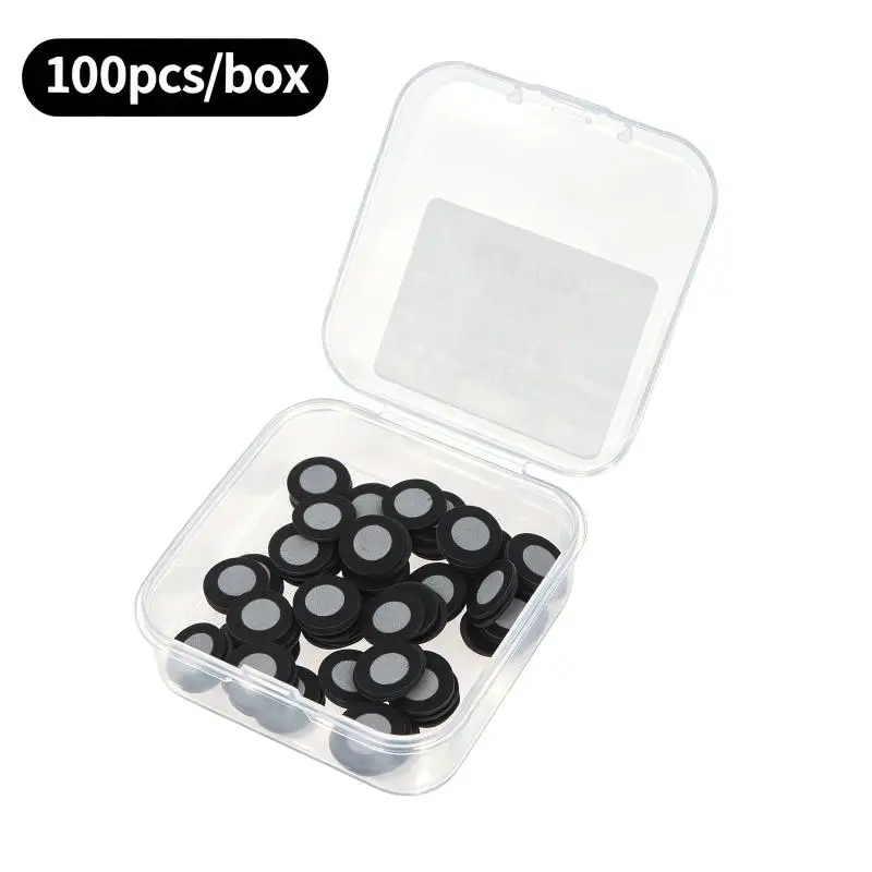 100Pcs 3D Scanner Markers 3D Magnetic Tracking Dot For Scanning Diffuse Reflective Positioning Targets Inner 6.0 MM Outer 10 MM