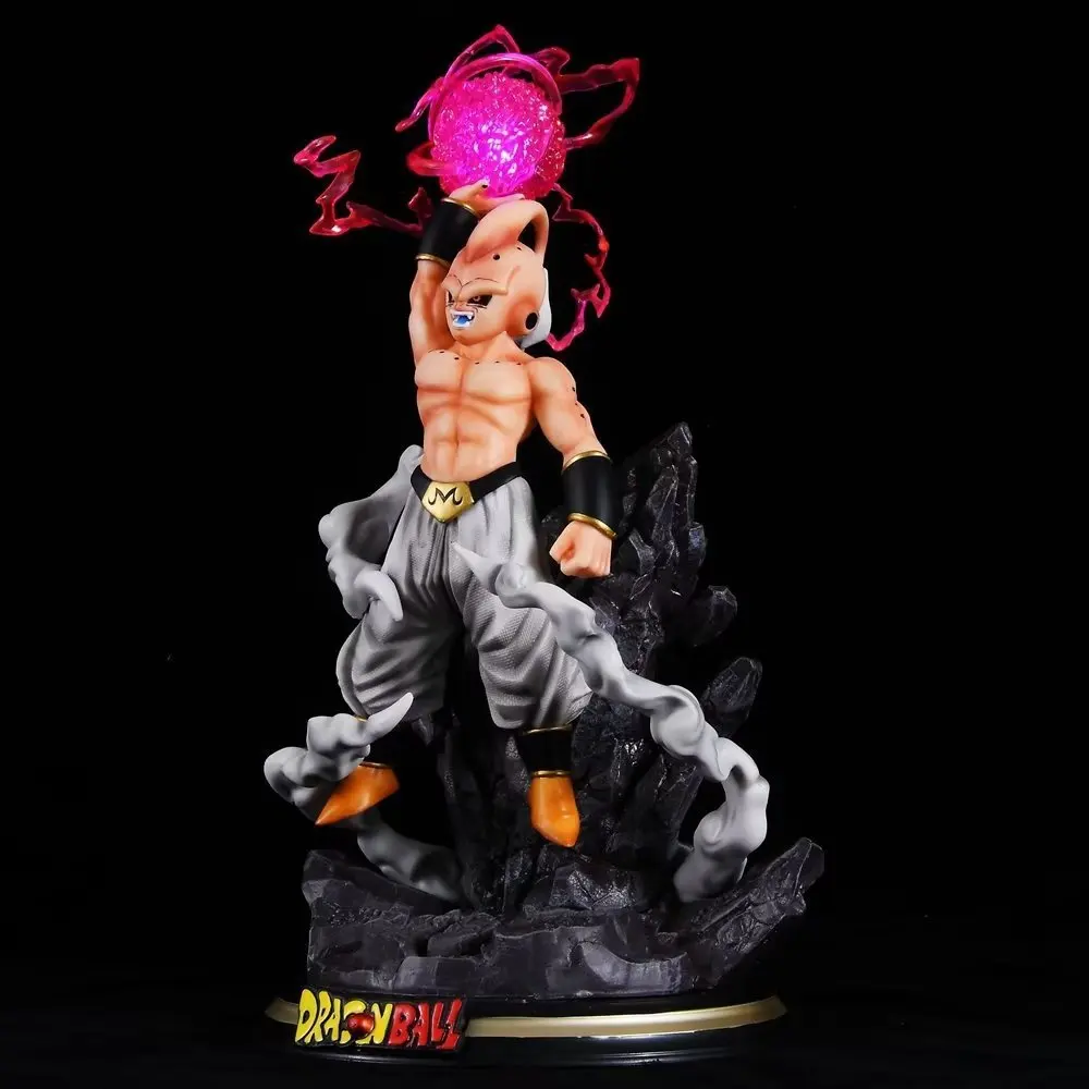 25cm Dragon Ball Z Majin Buu Junsui Figurki Anime Gk Figurka Dbz Model Statuetka Pvc Zabawki Dekoracja Pulpit Kolekcjonerski Prezent Świąteczny