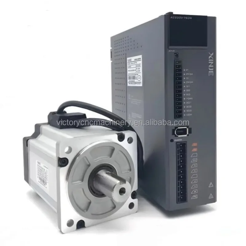 

220V 3.18N.m 1500W 3000rpm MS5S-110STE-CS04830B-21P5-S01 XINJE Industrial Motion Control Motor Robotics Motor AC Linear Motors